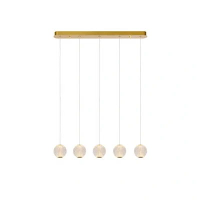 Afbeelding van Lucide Hanglamp Cintra 5L Transparant