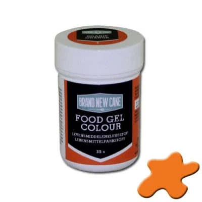 Afbeelding van BrandNewCake Kleurstof Gel Oranje 35gr