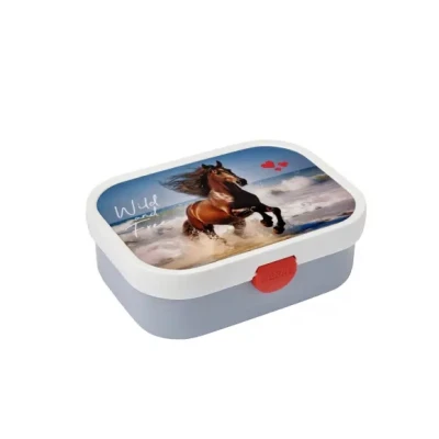 Afbeelding van Mepal Campus Lunchbox Wild Horse Print Lunchboxen &amp; Bekers