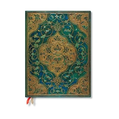 Afbeelding van Agenda 2024 Paperblanks Turquoise Chronicles Ultra 7dg vs