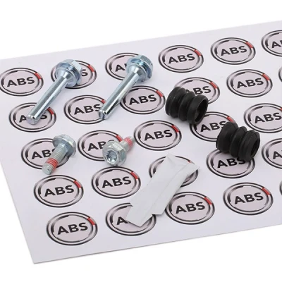 Afbeelding van A.B.S. 55001 Geleidehulzenset, remklauw Met bouten VOLKSWAGEN: GOLF 2, Corrado, TRANSPORTER 4 Bus, CITROËN: ZX Hatchback, BMW: 3 Saloon