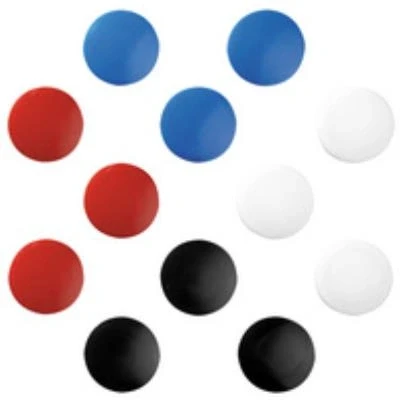 Image de herlitz aimants, diamètre: 30 mm, couleurs assorties