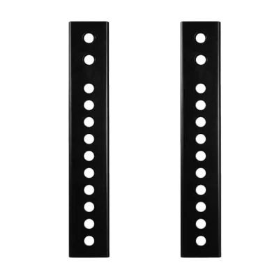 Afbeelding van VIVO MOUNT AD165 Verticale VESA verlengplaathouderset ontworpen voor tv&#039;s met lage VESA, compatibel tv plafondbeugels, 2 houders, zwart