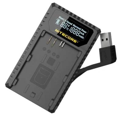 Afbeelding van Nitecore UCN1 USB oplader voor Canon camera&#039;s