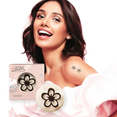 Afbeelding van LaDot tijdelijke tattoo stempel Bloem S70