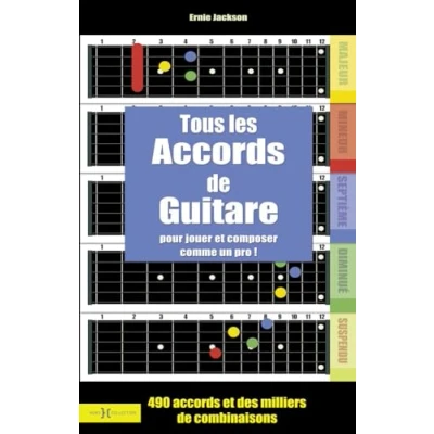 Afbeelding van TOUS LES ACCORDS DE GUITARE POUR JOUER ET COMPOSER COMME UN