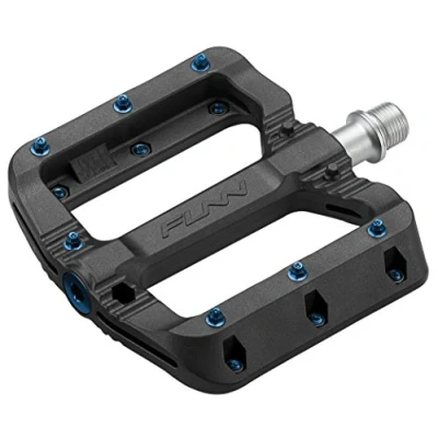 Afbeelding van FUNN Black Magic Platformpedalen, blauw