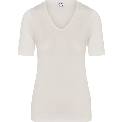 Afbeelding van Beeren Thermo Dames T Shirt Korte Mouwen Wolwit L