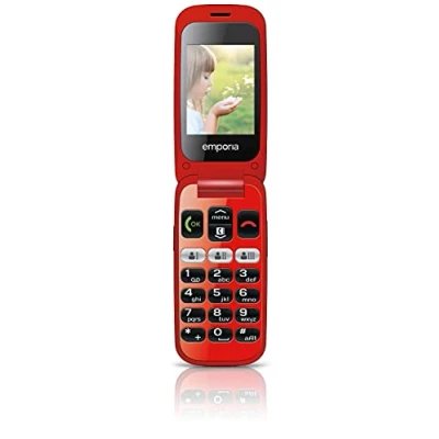 Afbeelding van Emporia Gsm One Black &amp; Red (v200_001)