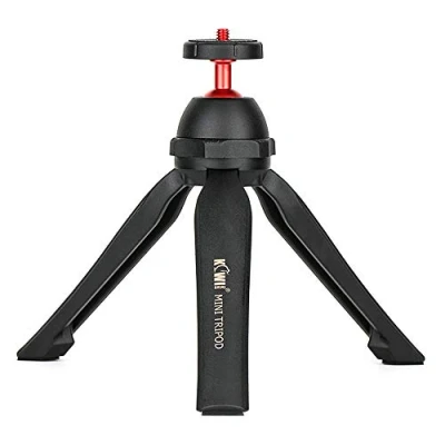 Afbeelding van VLOG Mini tafelstatief met handvat voor Sony ZV 1F 1 1II RX100 Series, M50 M6II G7XIII, Panasonic G100, Zoom H6, DJI Osmo Pocket enz. Compact zonder spiegel DSLR camera