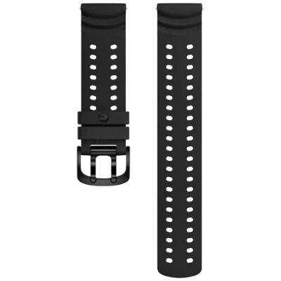Afbeelding van POLAR Sport Horlogebandje 22MM Siliconen Zwart S L
