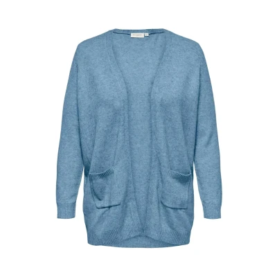 Afbeelding van ONLY CARMAKOMA CARESLY L/S OPEN CARDIGAN KNT NOOS Dames Vest Maat S