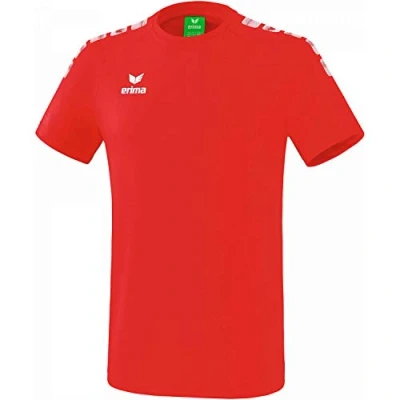 Afbeelding van Erima Essential 5 C T shirt rood/wit