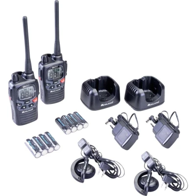 Afbeelding van Midland G9 Pro 2er Kofferset C1385.04 PMR portofoon Set van 2 stuks