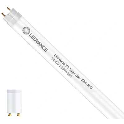 Afbeelding van Ledvance LED Buis T8 Superior (EM/Mains) Standard Output 11.4W 2000lm 865 Daglicht 105cm Vervangt 38W