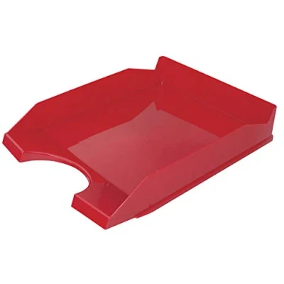 Afbeelding van OFFICE products brievenbakje, ft A4, PP, rood 10 stuks