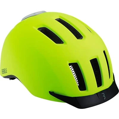 Afbeelding van Helm Bbb Grid maat L Mat fluogeel