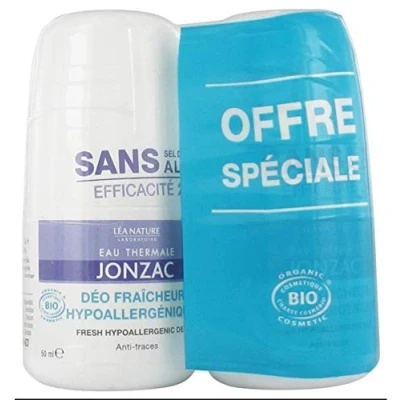 Afbeelding van Eau de Jonzac 24H Hoge Tolerantie Biologische Deo Verzorging Set van 2 x 50 ml