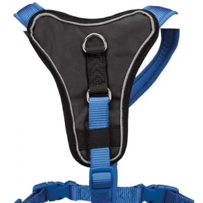 Afbeelding van Trixie hondentuig premium y tuig royal blauw (42 50X1,5 CM)