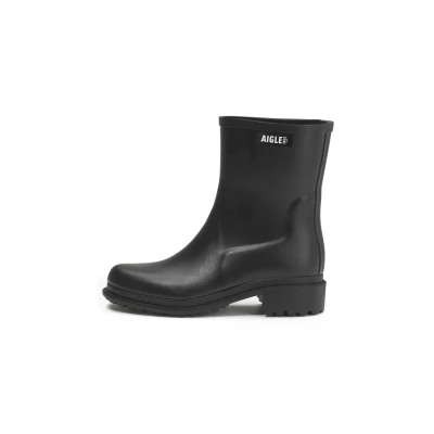 Afbeelding van Aigle Fulfeel Regenlaarzen, Dames, Maat: 36, Black Natuurrubber