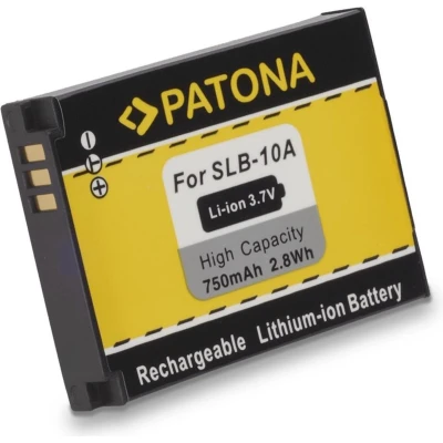 Afbeelding van Samsung SLB 10A accu (Patona)