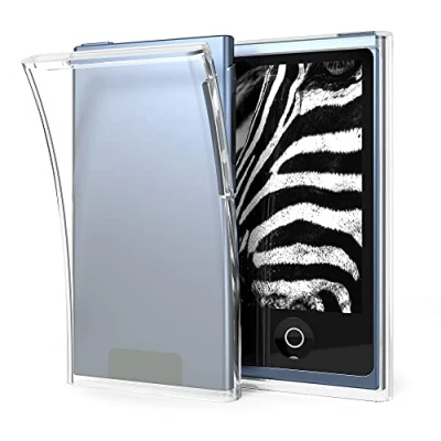 Afbeelding van kwmobile Case geschikt voor Apple iPod Nano 7 Silicone Backcover beschermhoes Hoesje in mat transparant