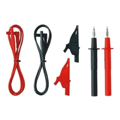 Afbeelding van Benning TA 2 Veiligheidsmeetsnoerenset [Banaanstekker 4 mm Banaanstekker mm] 1.00 m Rood, Zwart 1 set(s)