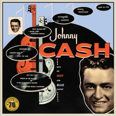 Afbeelding van Johnny Cash With His Hot &amp; Blue Guitar (LP)