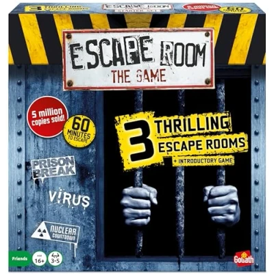 Afbeelding van Escape Room: The Game Vol. 1, 3 Thrilling Rooms in Your Own Home!, Board Games voor volwassenen, 5 spelers, leeftijden 16+