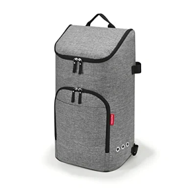 Afbeelding van Reisenthel Citycruiser Bag Tas Voor Boodschappentrolley 45L Twist Silver Grijs