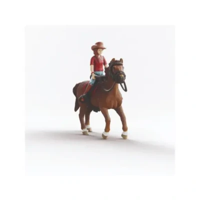 Afbeelding van Schleich HORSE CLUB Hannah &amp; Cayenne
