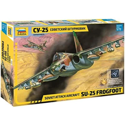 Afbeelding van Zvezda Su 25 (Zve7227) modelbouwsets, hobbybouwspeelgoed voor kinderen, modelverf en accessoires