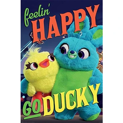 Afbeelding van Poster Toy Story 4 Happy Go Ducky 61x91,5cm