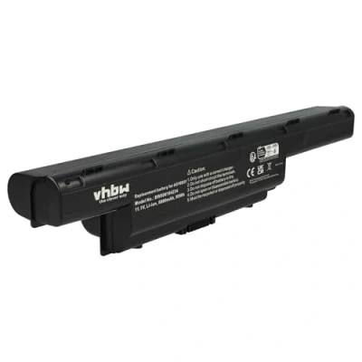 Afbeelding van vhbw Li Ion batterij 8800mAh (11,1V) Vervangt Acer Aspire V3, V3 771G 53238G75MAII, 731, 771, BT.00607.126
