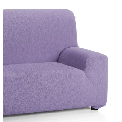 Image de Martina Home Emilia Housse élastique pour canapé 3 places, lilas de 170 à 220 cm large