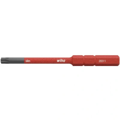 Afbeelding van Wiha SlimBit electric VDE Binnen Torx Verwisselbare kling T 8 75 mm Geschikt voor Torque
