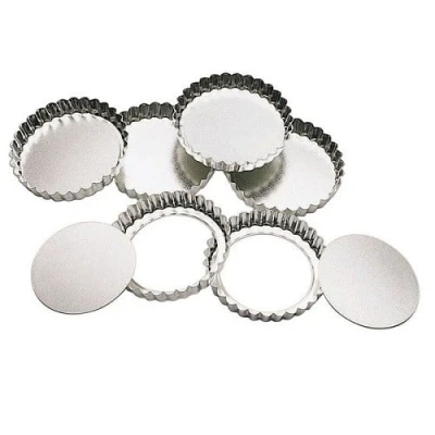 Afbeelding van Kitchen Craft Quichevormpjes Ø10cm set/6