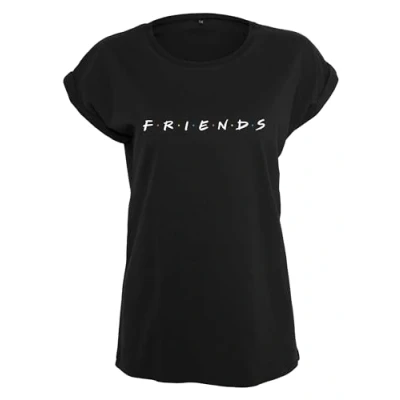 Afbeelding van MERCHCODE Friends Logo T shirt voor dames (1 stuk)