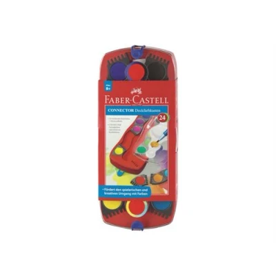 Image de Faber Castell CONNECTOR Peinture couleurs assorties (pack de 24)