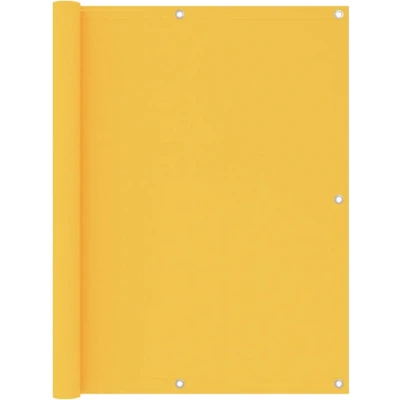 Afbeelding van Balkonscherm 120x600 cm oxford stof geel