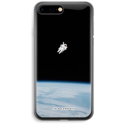 Afbeelding van Case Company® hoesje geschikt voor iPhone 7 PLUS Alone in Space Soft Cover Telefoonhoesje Bescherming aan alle Kanten en Schermrand