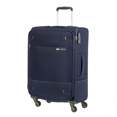 Afbeelding van Samsonite Base Boost Spinner 66 Expandable navy blue Zachte koffer