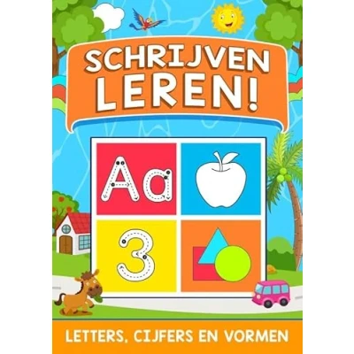 Afbeelding van Schrijven Leren! Letters, Cijfers en Vormen