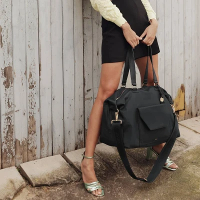 Afbeelding van MÔSZ Sandy Travelbag black uni Weekendtas
