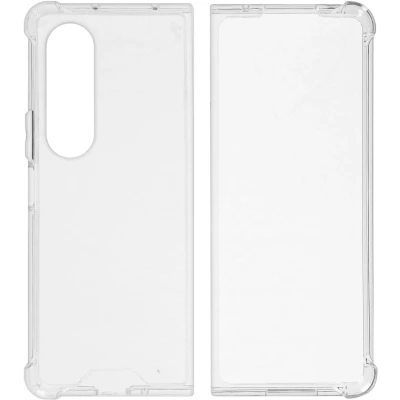 Afbeelding van Accezz Hoesje Geschikt voor Samsung Galaxy Z Fold 4 Siliconen Clear Backcover Transparant