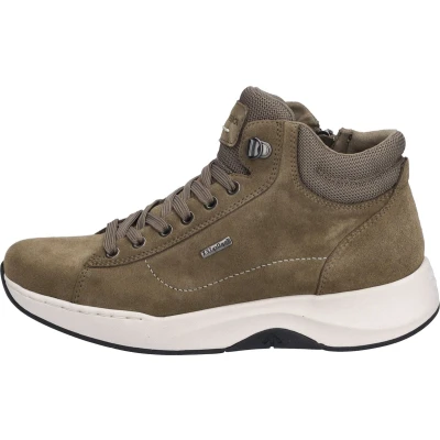 Afbeelding van Josef Seibel ELLI Veterboots, Dames, Maat: 41, Taupe Leer en textiel