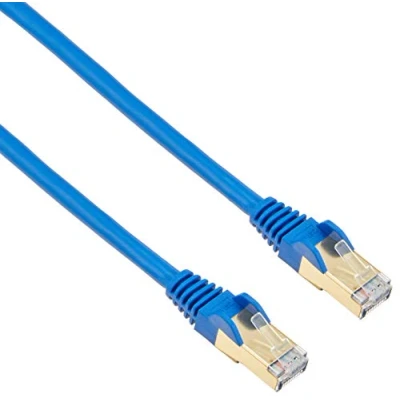 Afbeelding van Stevige UTP netwerkkabel categorie 6 Startech 6ASPAT50CMBL Blauw 50 cm