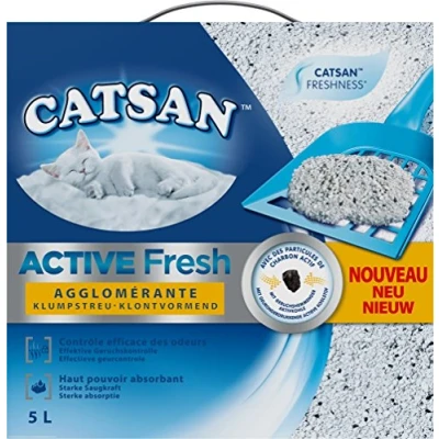 Afbeelding van 1x CATSAN Active Fresh Kattenbakvulling 5 L