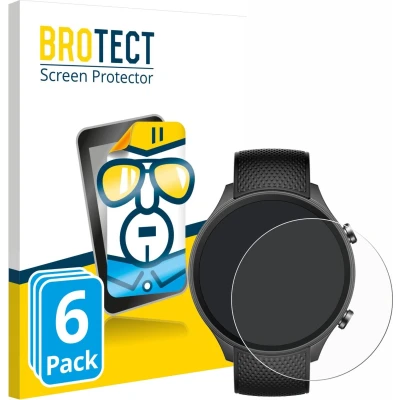Afbeelding van BROTECT Screenprotector voor OnePlus watch 2R Folie Beschermfolie transparant (6 Stuks)