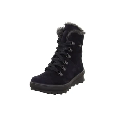 Afbeelding van Legero Snowboots, Dames, Maat: 42.5, Oceano blau Veloursleer